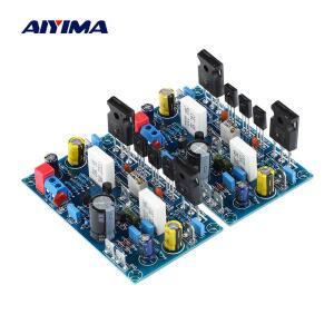 AIYIMA 1 쌍 전력 증폭기 보드 100Wx2 Amplificador IRF240 FET  A  사운드 극장 용 오디오 앰프