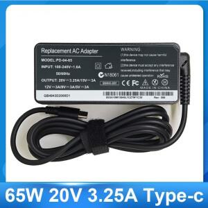 레노버호환 씽크패드호환 X1 카본 요가 X270 T580 P51 P52s E480 E470용 65W 20V 3.25A USB Type-C AC 노트