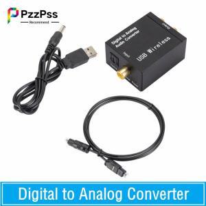 디지털- 오디오 변환기 지원 Bluetooth 광섬유 Toslink 동축 호-RCA R/L 디코더 SPDIF DAC