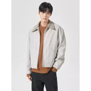 에잇세컨즈 페이크 스웨이드 워크 재킷 아이보리 4505928