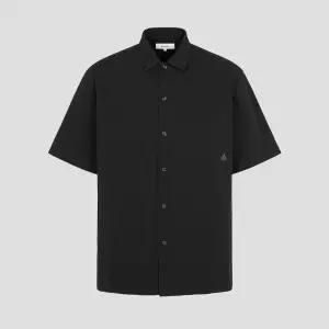 빈폴 남방 25FW [BC5765C815] 에어도트 아우터형 반소매 셔츠 - 블랙