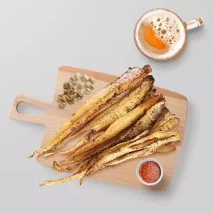 2인분115g 민심짝태 진공포장 손질짝태 명태 손질짝태 반건조짝태 맥주안주 황태 혼술안주 민심짝태