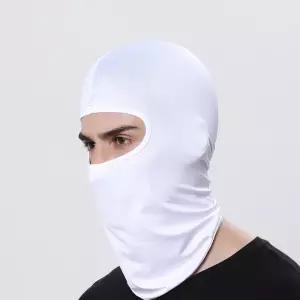 스포츠 레저용 풀페이스 마스크 흰색