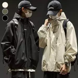 루즈핏 남성 바람막이 자켓 ELC9002