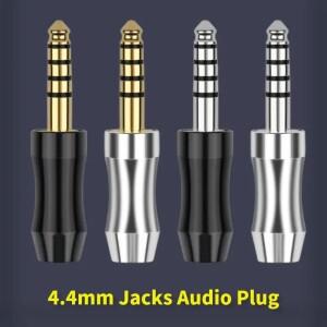 스피커 터미널 4.4mm 잭 5 극 풀 밸런스 오디오 커넥터 소비자 전자 헤드폰 플러그 DIY 이어폰 케이블