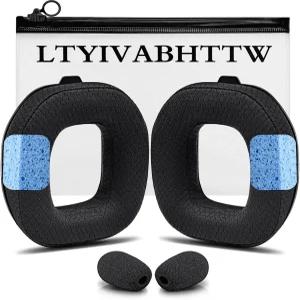 Astro A50 4세대 및 A50X 전용 교체 이어패드 통기성 메쉬 원단 LTYIVABHTW 제작 두꺼운 메모리 폼 향상된