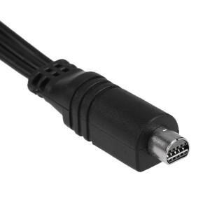 1.2m A/V RCA - 10핀 포트 VMC-15FS 어댑터 케이블  소니호환 카메라 데이터 전송 디지털 액세서리용