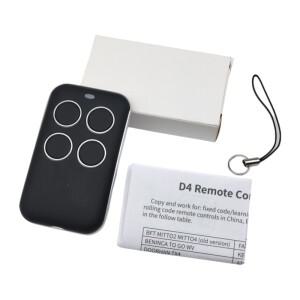 범용 433mhz 무선 D4 타입 복사 코드 리모컨 대면 복제 차고 문
