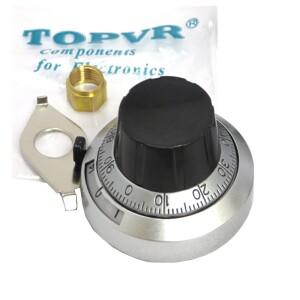 1피스 46MM 0-14 디지털 노브 멀티 턴 전위차계 B2 정밀 다이얼 3590S 7276 샤프호환트 홀 직경 6.35mm
