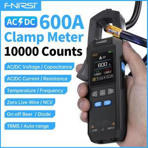 FNIRSI DMC-100 클램프형 디지털 멀티미터 카운트 측정 AC 플래시 기능 탑재 차량 가전 수리용