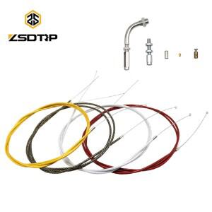 ZSDTRP 190cm 바이크 오토바이 스로틀 케이블 가스 브레이크 클러치 수리 키트 CBR125 CRF230 KLX EXC NINJ