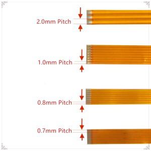 FPC FFC 케이블 PCB 와이어 커넥터  0.7mm 피치  3 4 5 6 7 8 9 10 12 16 18 20 22 24 30 36 40 핀  로트당