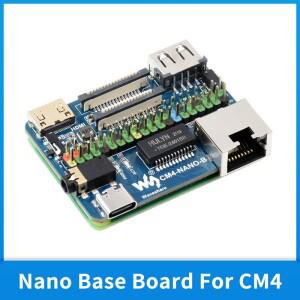 Raspberry pi호환 컴퓨팅 모듈 4 CM4 나노 베이스 보드(B)  Lite/eMMC용 40PIN GPIO 인터페이스 포함