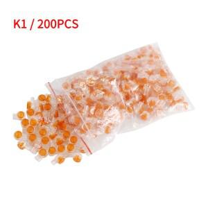 200pc Rj45 커넥터 압착 연결 단자 K1 방수 배선 이더넷 케이블 휴대폰 코드 BU1875