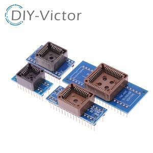 PLCC20 PLCC44 to DIP 20 28 32 44 TL866CS EZP2010 용 USB 범용 프로그래머 IC 어댑터 테스터 소켓