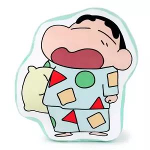 짱구 파자마 라인프린트쿠션 4 하품 바디쿠션 50cm 짱구