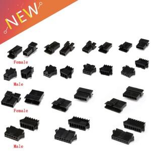 10 쌍 SM 2.54mm 피치 2 3 4 5 6 7 8 핀 JST SM-2/3/4/5Y 암수 헤드 플러그 하우징 헤더 압착 단자 커넥터