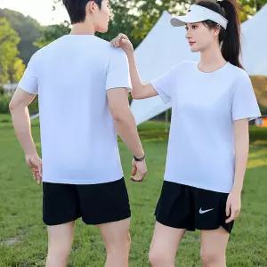 남성 여성 에어핏 깔끔 기본 무지 라운드넥 이너 반팔 티셔츠
