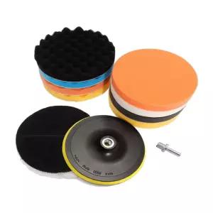 광택패드 전동드릴 125mm 광택패드 11PCS세트 자동차