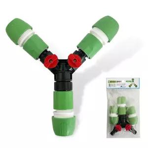 호스분배기 htech Y자 호스분배기(7866) 호스연결 연결캡 물분배