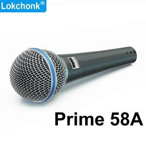 Lokchonk 다이나믹 보컬 마이크 카디오이드 패턴(라이브 노래, 무대 공연, 가라오케 및 스튜디오용) 프라임