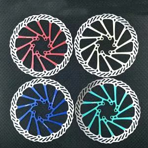 1PC MTB 자전거 브레이크 디스크 160mm180mm 디스크 로터 6 볼트 산악 자전거 브레이크 볼트가있는 액세서