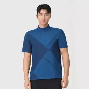 PAT 매쉬 변형체크 집업 목크에리_1J35435