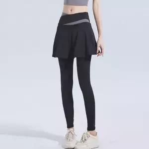 레깅스 다용도 스포츠 여성 필라폴웨어 일체형 치마