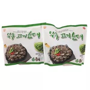 부추고기순대 500g N개 3개입 x2