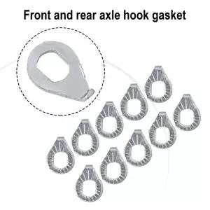 10PCS M8 M10 와셔 Ebike 전동 와셔 자전거 허브 Waher 자전거 전면 및 후면 액슬 후크 켓 스쿠터 부품