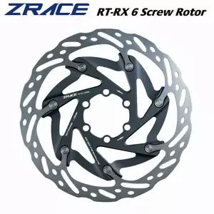 ZRACE RT-RX 6 나사 디스크 로터 초경량 방열 플로팅 로터 160mm 도로 디스크 브레이크