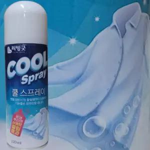쿨스프레이 리빙굿 220ml 운동전후 취침전 청량감 분사기