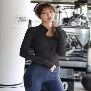 필라테스상의 여자헬스복 여자 트레이닝집업 요가집업