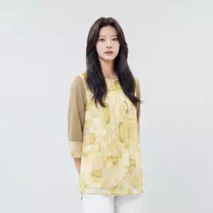 PAT 7부 쉬폰소매 티 블라우스_1H65302