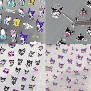 네일아트 귀여운 인기 카툰 케릭터 5D 엠보스티커 4종