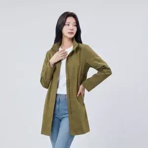 PAT 밴드넥 면혼방 코트_1J61101