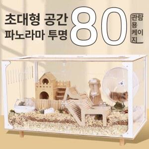 입문형 휴대용 고슴도치 초대형 럭셔리 펫하우스 햄스터 투명