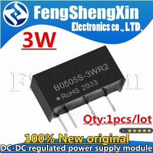 DC-DC 조정 전원 공급 장치 모듈, 절연 스위칭 3W B1205S B0505S-3WR2 SIP4, 12V ~ 5V, 개