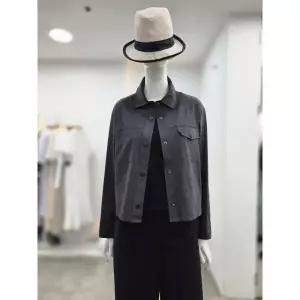 한정수량 SI 페이크 스웨이드 자켓형 셔츠 SLB2114280CHR 2828798