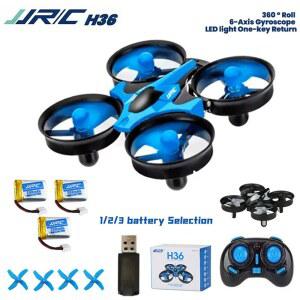 드론 JJRC H36 미니 RC 2 충돌 쿼드콥터 4G 방지 플리핑 123 6축 배터리 모드 헬리콥터 360
