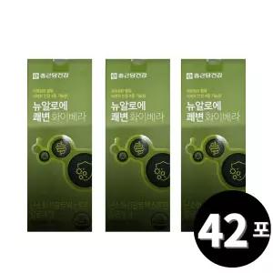 종근당건강 뉴알로에쾌변 화이베라 14포, 3개