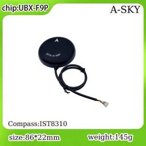 픽스호크 고정밀 RTK F9P GNSS 로버 라이트 6C 2 차 GPS 오토파일럿 5X HOLYBRO 6X 비행 IST8310