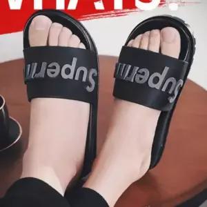 남성 에어 사무실 실내화 발편한 클래식 쿠션 슬리퍼