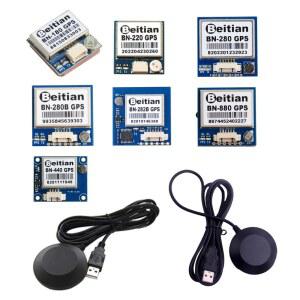 픽스호크 BEITIAN GPS 모듈 M8 칩 BN180 비행 GLONASS PIXHAWK BN440 BN280 BN280B BN220 BN880 안테나가있는 BN282B