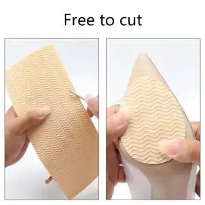 발 뒤꿈치에 대한 새로운 DIY 신발 단독 보호대 Anti 수리 밑창 운동화 고무 자체 접착 바닥 시트