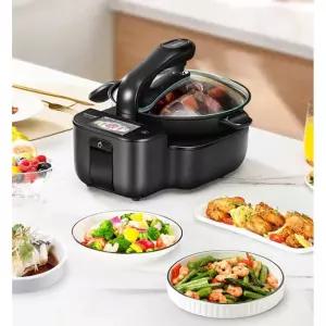 자동조리기 오토웍 믹싱 떡볶이 아구찜 야채 볶음밥 볶음기 냄비 수성코팅 조리기 고기