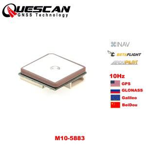 픽스호크 QUESCAN 18MM 10HZ 드론 FPV M10 GALILEO F4F7H7 GPS 수신기용 GLONASS BEIDOU INAV 컴퍼스 BETAFLIGHT 모듈