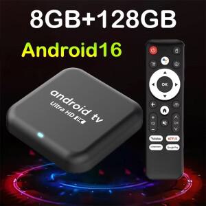 Q18 스마트 TV 박스 RK3518 쿼드 코어 Cortex A53 8K 비디오 지원 8GB128GB Wifi6 넷플릭스 구글 어시스턴