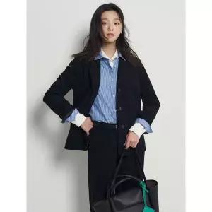 [빈폴레이디스]츄잉 코듀로이 재킷 블랙 (BF5911C075)