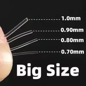 00M 모노필라멘트 낚싯줄 나일론 높은 내마모성 낮은 빛 굴절 메모리 효과 메모리리스 민물 및 바닷물용